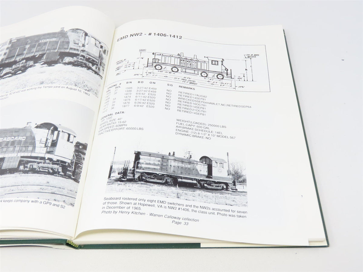 Seaboard Air Line Railroad Company Motive Power by Calloway &amp; Withers ©1988 HC