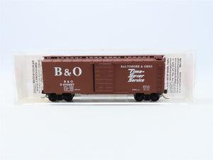 N Scale Micro-Trains MTL #20346 B&O Baltimore & Ohio 40' Box Car #470687