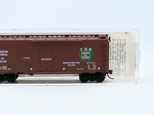 N Micro-Trains MTL #21120 CN Canadian National 40' Plug Door Box Car #290145