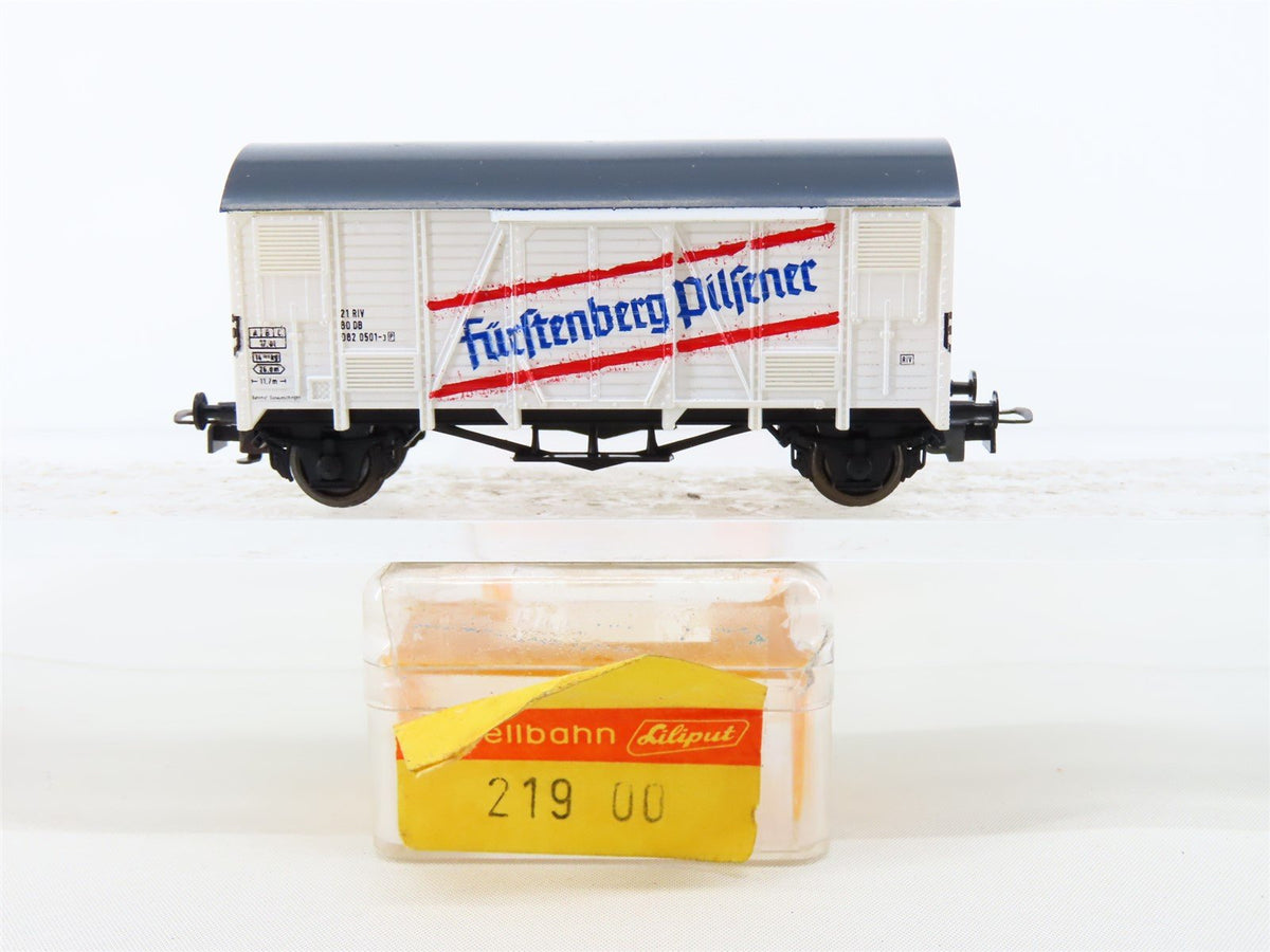 HO Scale Liliput 21900 DB German Furstenberg Pilsner Beer Reefer #0501-3P