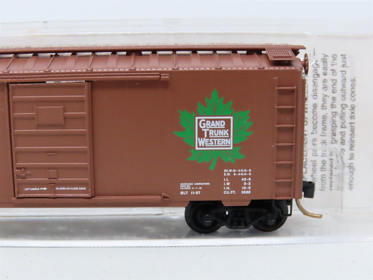 N Scale Micro-Trains MTL #20010 GTW Grand Trunk Western 40&#39; Box Car #516771