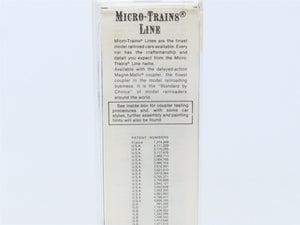 N Micro-Trains MTL #20010 GTW Grand Trunk Western 40' Single Door Box Car 516768