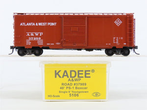 HO Scale Kadee #5106 A&WP Atlanta & West Point 40' PS-1 Box Car #37989