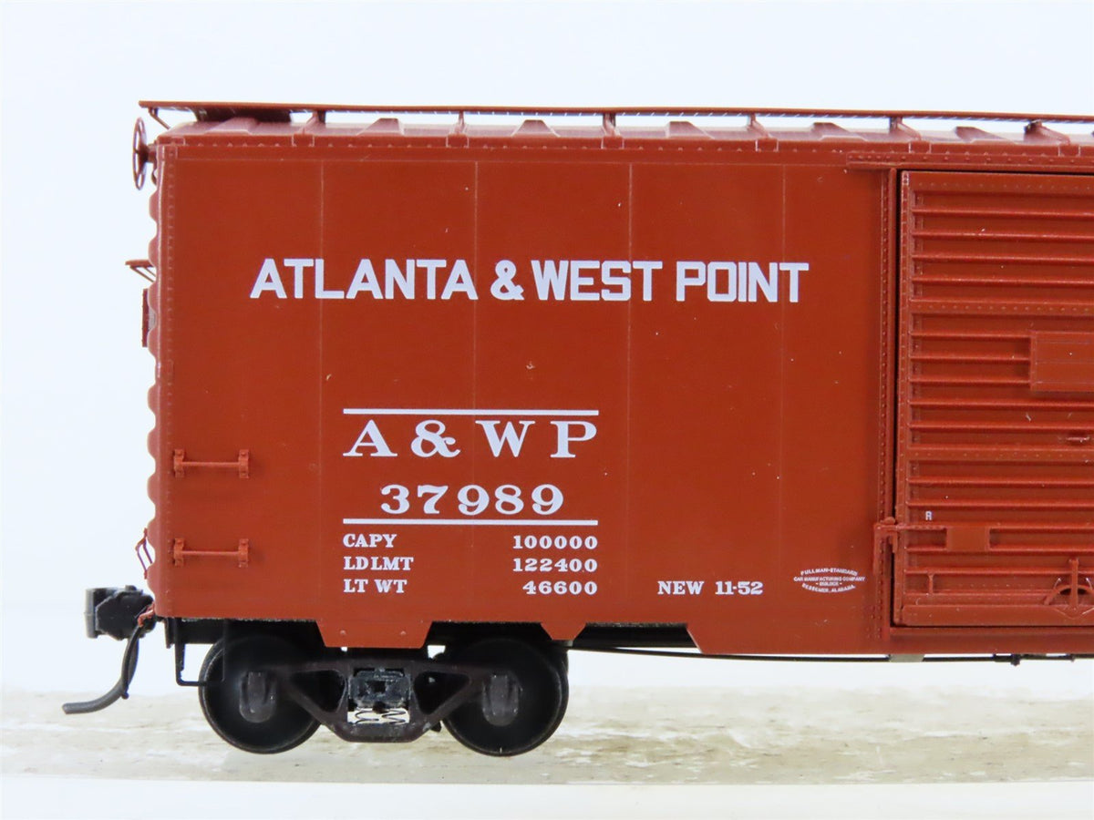 HO Scale Kadee #5106 A&amp;WP Atlanta &amp; West Point 40&#39; PS-1 Box Car #37989