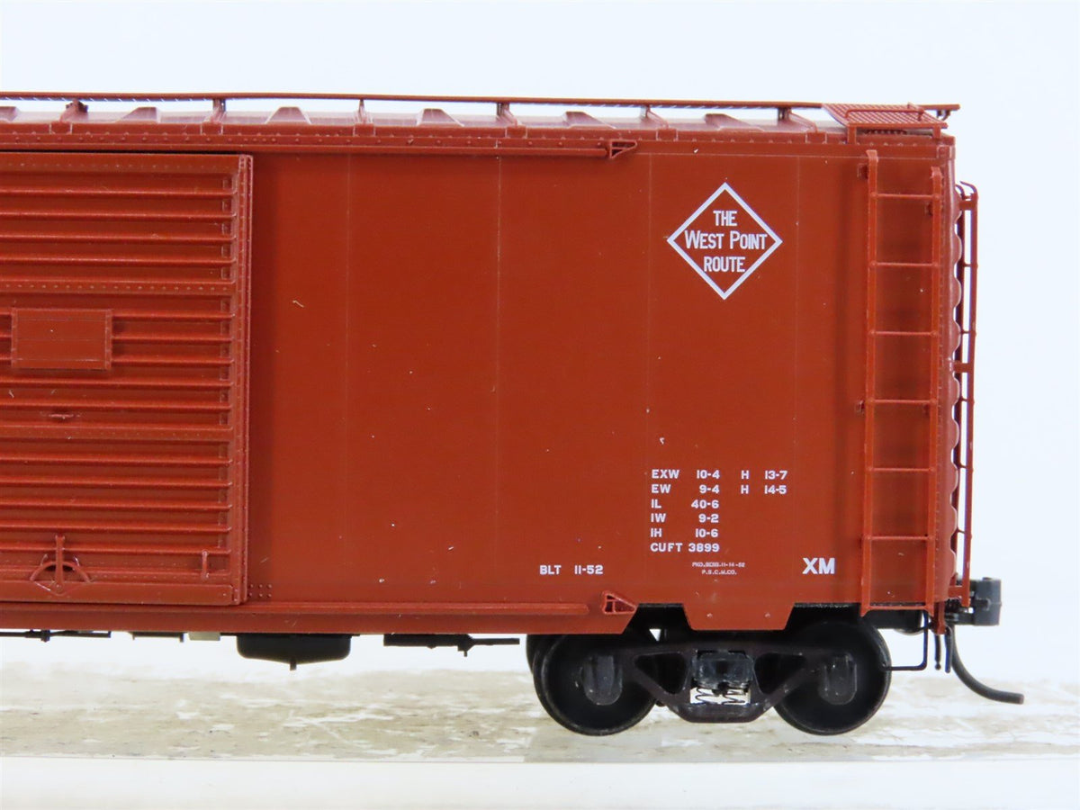 HO Scale Kadee #5106 A&amp;WP Atlanta &amp; West Point 40&#39; PS-1 Box Car #37989