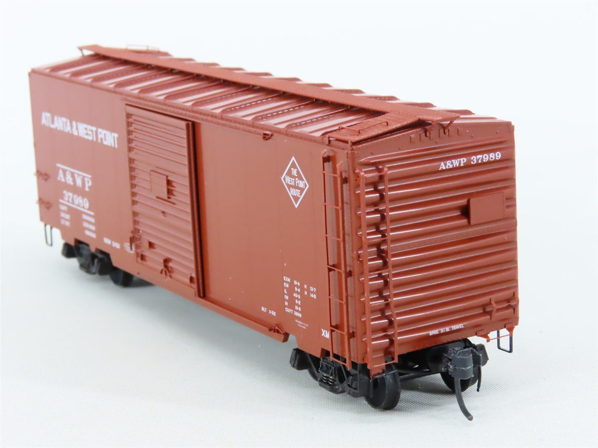 HO Scale Kadee #5106 A&amp;WP Atlanta &amp; West Point 40&#39; PS-1 Box Car #37989