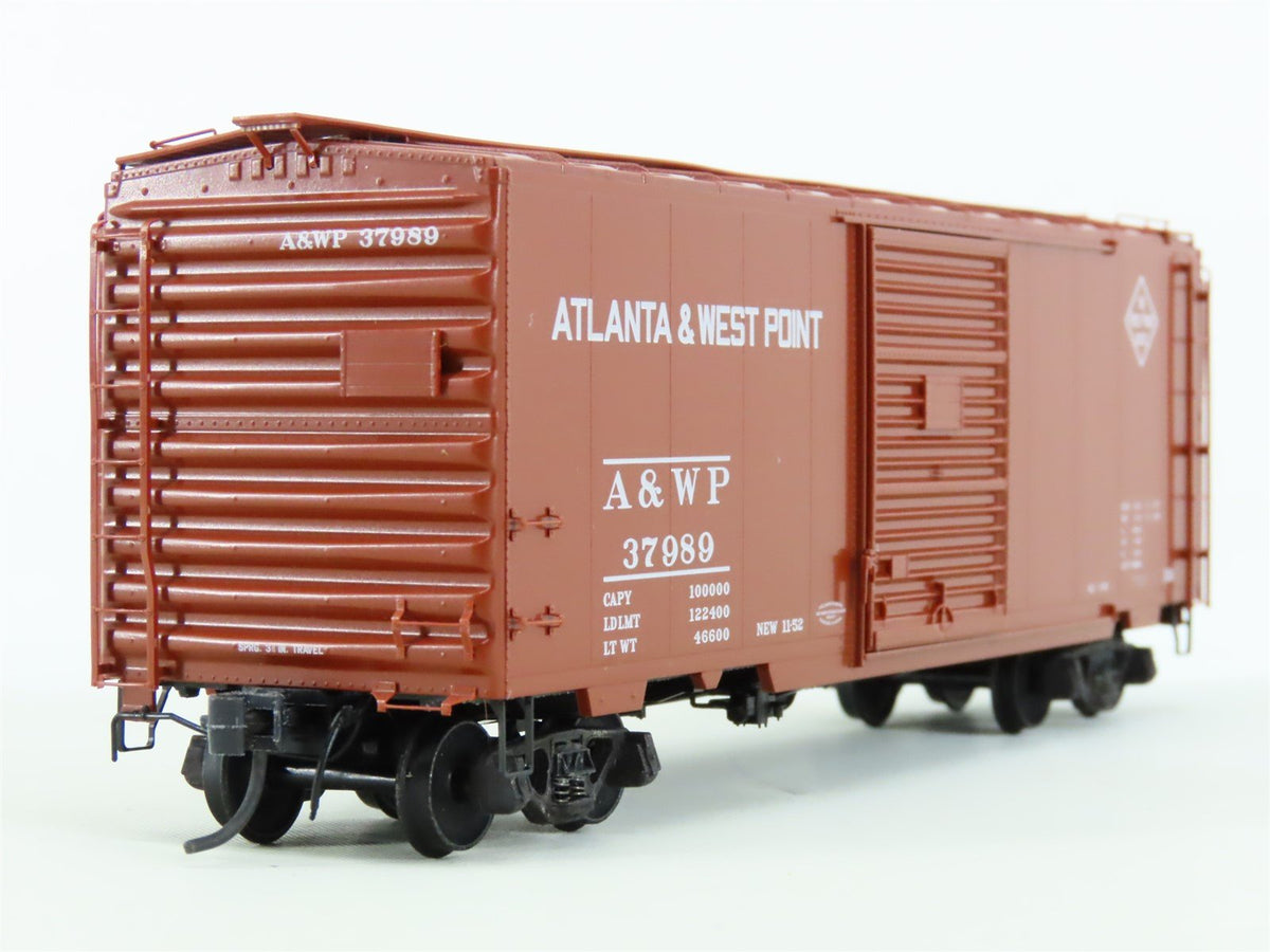 HO Scale Kadee #5106 A&amp;WP Atlanta &amp; West Point 40&#39; PS-1 Box Car #37989