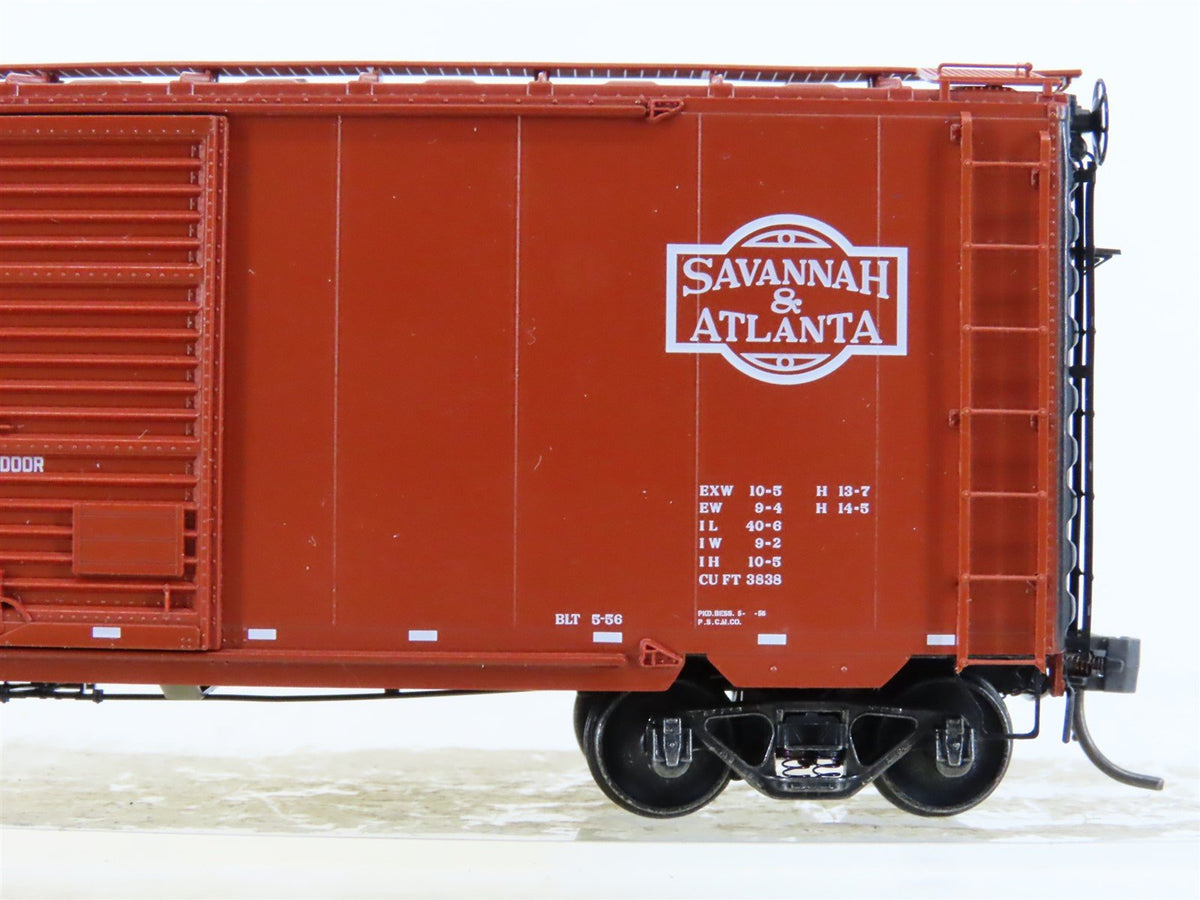 HO Scale Kadee #5221 SA Savannah &amp; Atlanta 40&#39; Single Door PS-1 Box Car #354