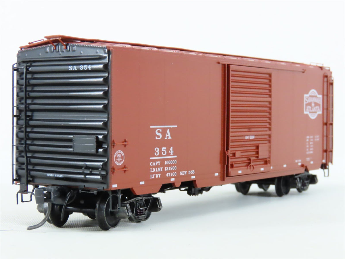 HO Scale Kadee #5221 SA Savannah &amp; Atlanta 40&#39; Single Door PS-1 Box Car #354