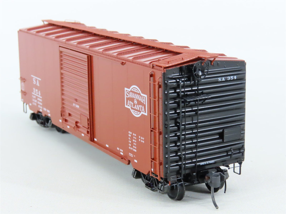 HO Scale Kadee #5221 SA Savannah &amp; Atlanta 40&#39; Single Door PS-1 Box Car #354