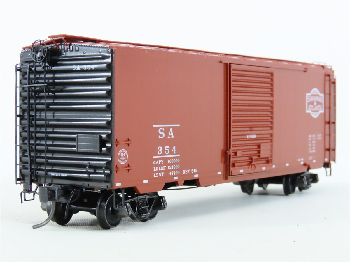 HO Scale Kadee #5221 SA Savannah &amp; Atlanta 40&#39; Single Door PS-1 Box Car #354