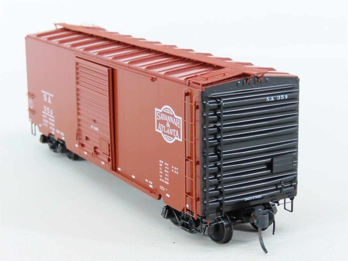 HO Scale Kadee #5221 SA Savannah &amp; Atlanta 40&#39; Single Door PS-1 Box Car #354