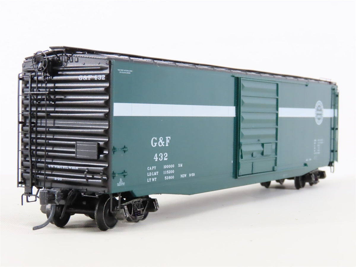 HO Scale Kadee #6104 G&amp;F Georgia &amp; Florida 50&#39; Single Door Box Car #432