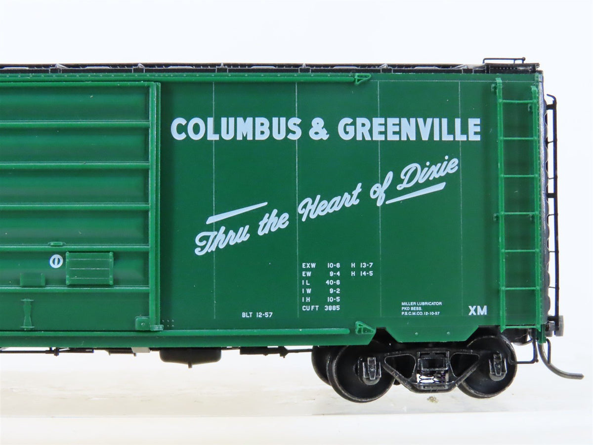 HO Scale Kadee #5258 C&amp;G Columbus &amp; Greenville 40&#39; Single Door Box Car #3433