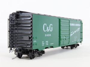 HO Scale Kadee #5258 C&G Columbus & Greenville 40' Single Door Box Car #3433