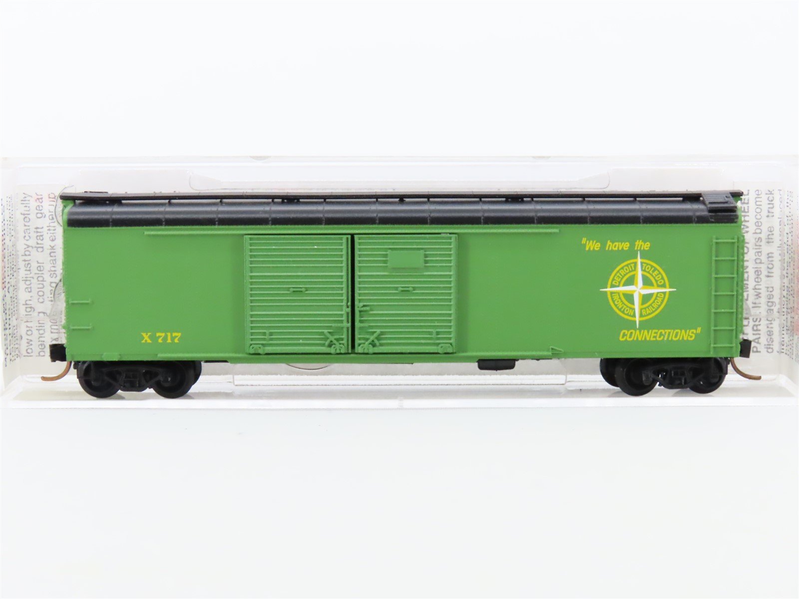 N Micro-Trains MTL 79040 DTI Detroit Toledo & Ironton 50' Wagon Top Box Car X717