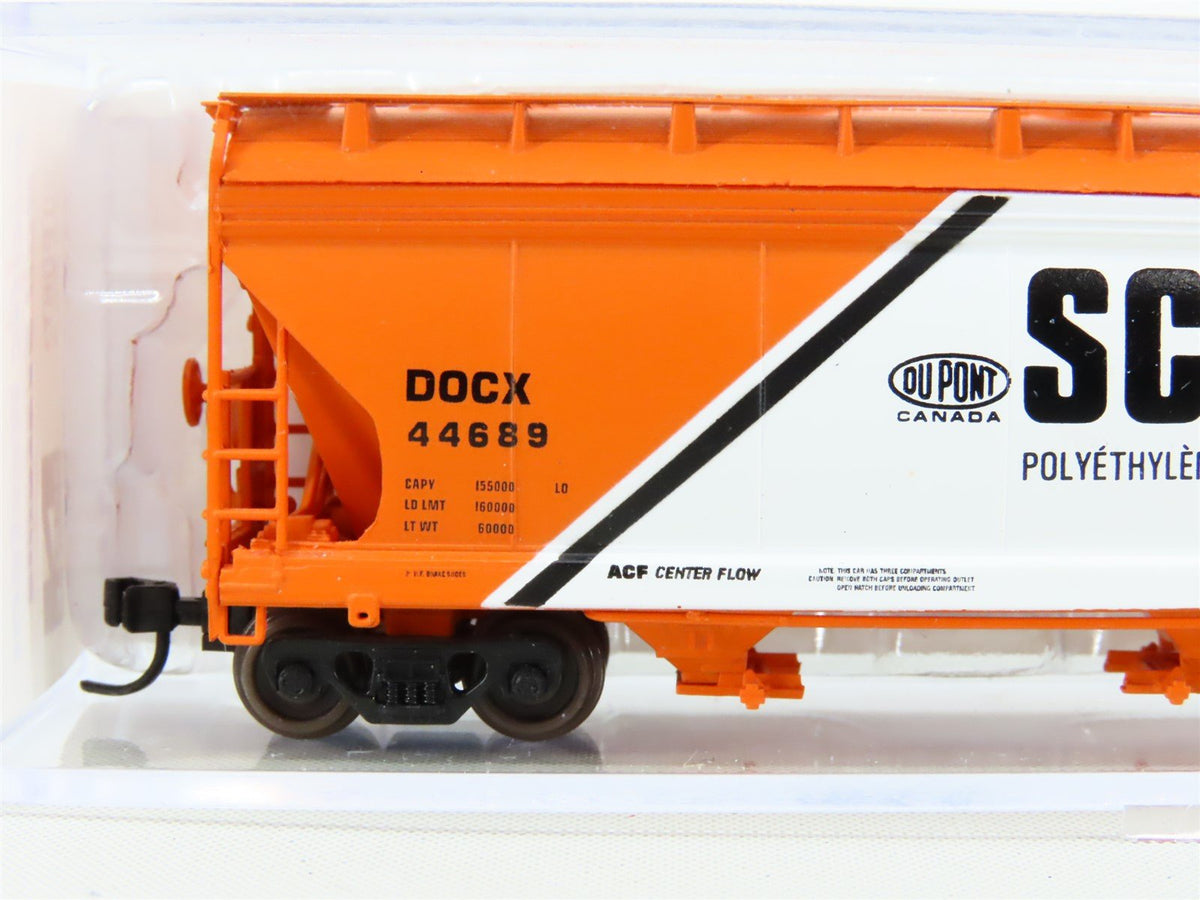 N InterMountain PWRS N1068A DOCX DuPont &quot;sclair&quot; 3-Bay Covered Hopper #44689