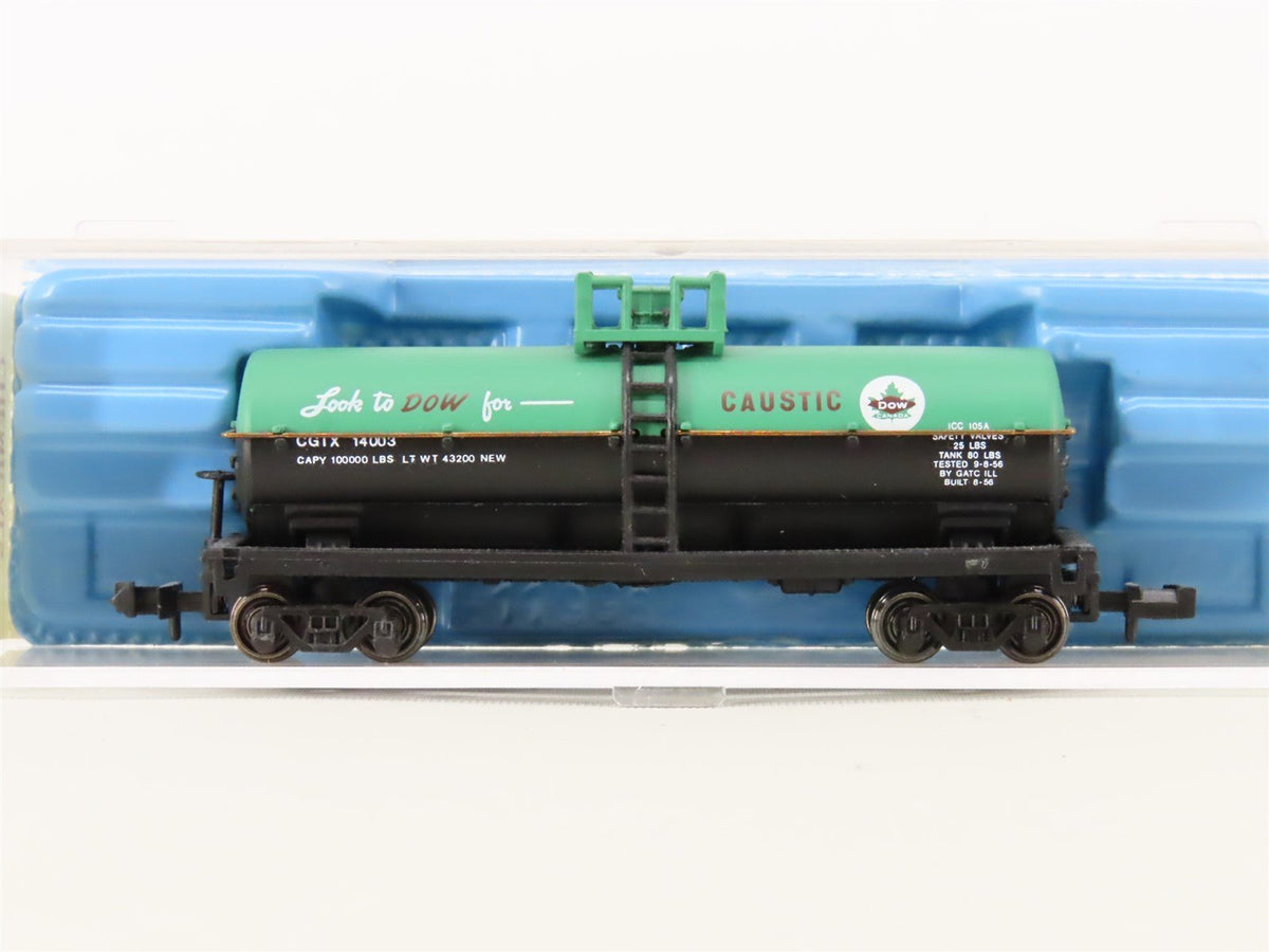 N Eastern Seaboard/Rivarossi 1406 CGTX Dow Chemical Single Dome Tank Car #14003