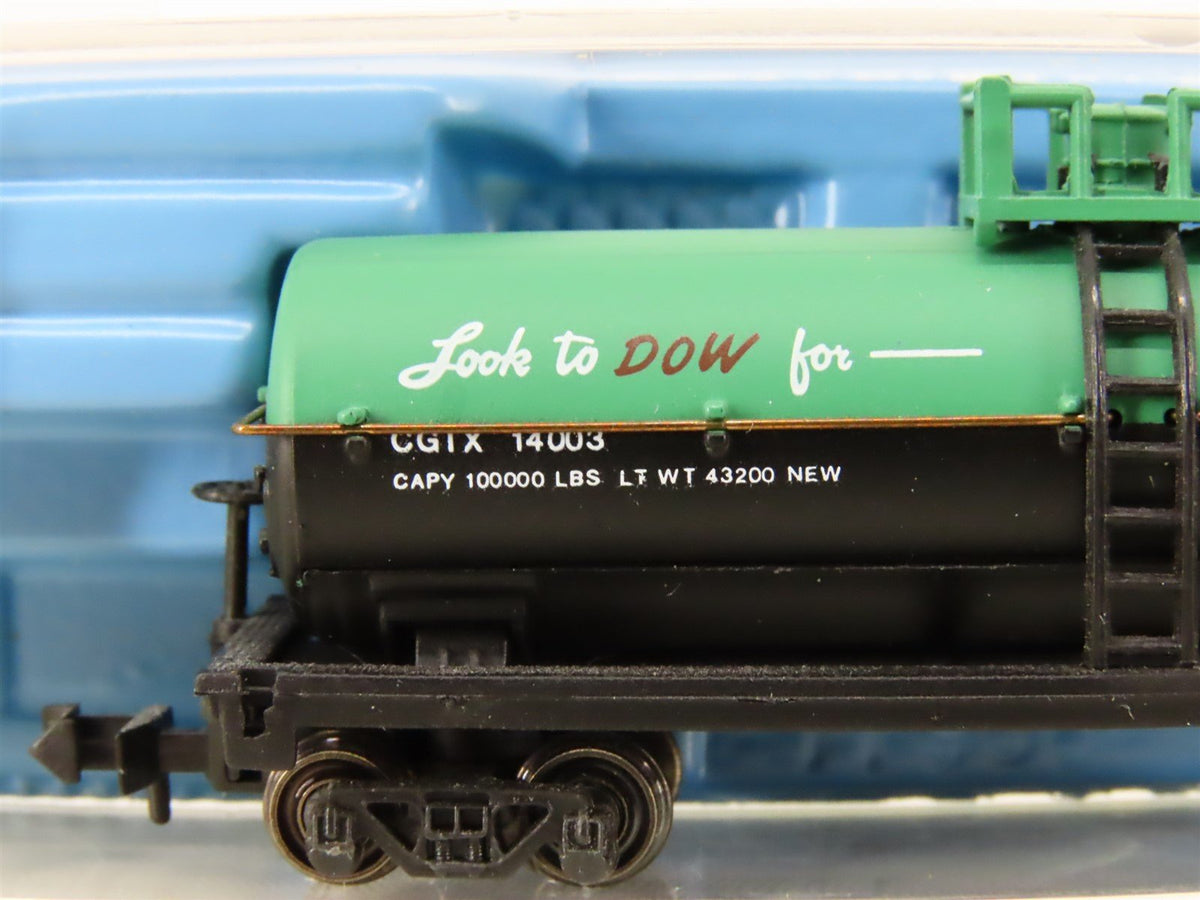 N Eastern Seaboard/Rivarossi 1406 CGTX Dow Chemical Single Dome Tank Car #14003