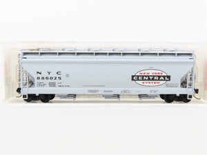 N Micro-Trains MTL 93030 NYC New York Central ACF 3-Bay Covered Hopper # 886025