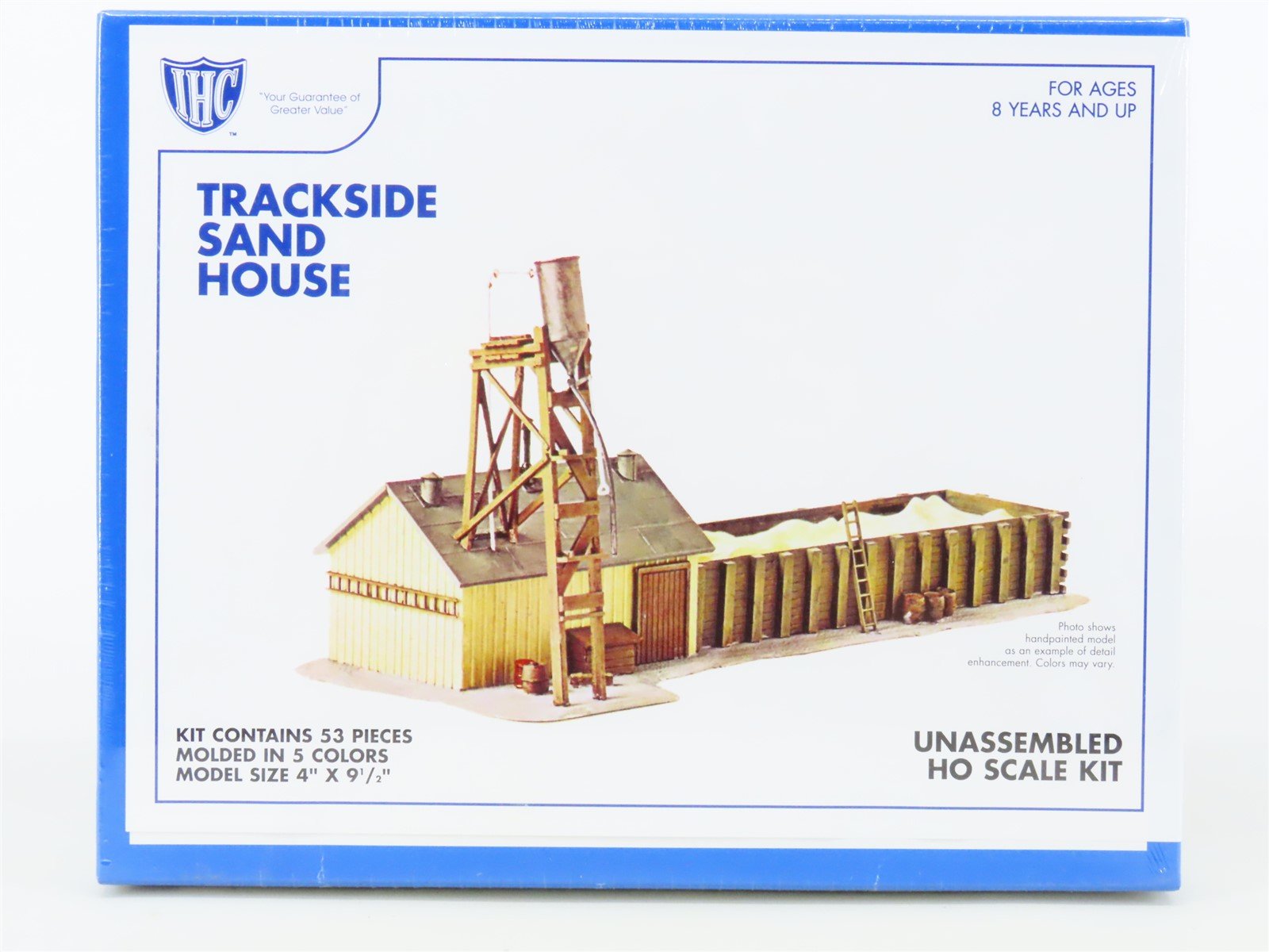 HO Scale IHC Plastic Kit #4-7763 Trackside Sand House - SEALED