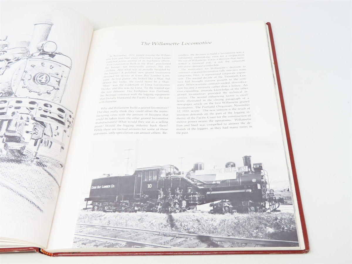 The Willamette Locomotive by Steve Hauff &amp; Jim Gertz ©1977 HC Book