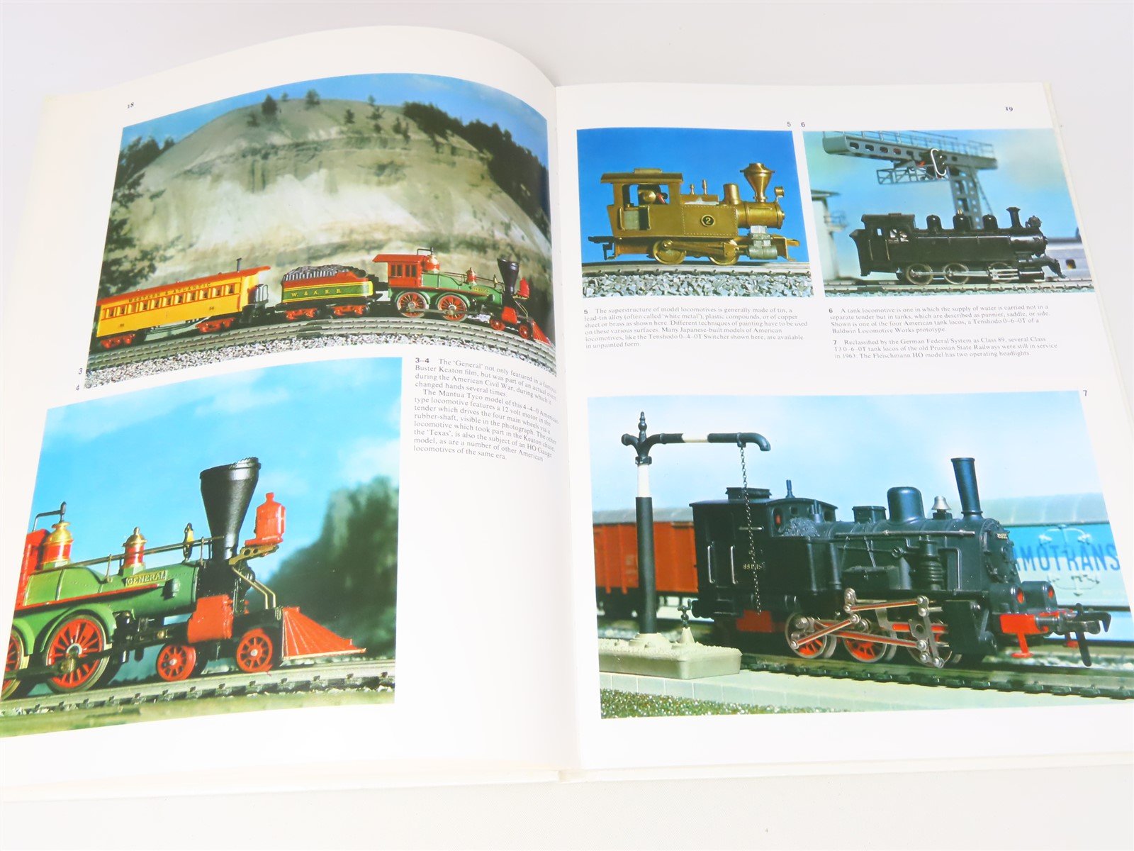 Color Treasury of Model Trains by Uberto Tosco ©1972 HC Book - Model Train  Market