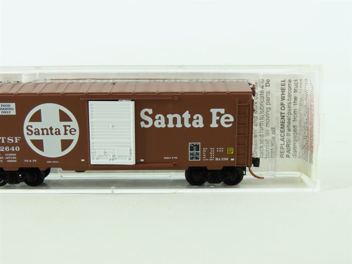 N Scale Micro-Trains MTL 73010 ATSF Santa Fe 40&#39; Standard Box Car #22640