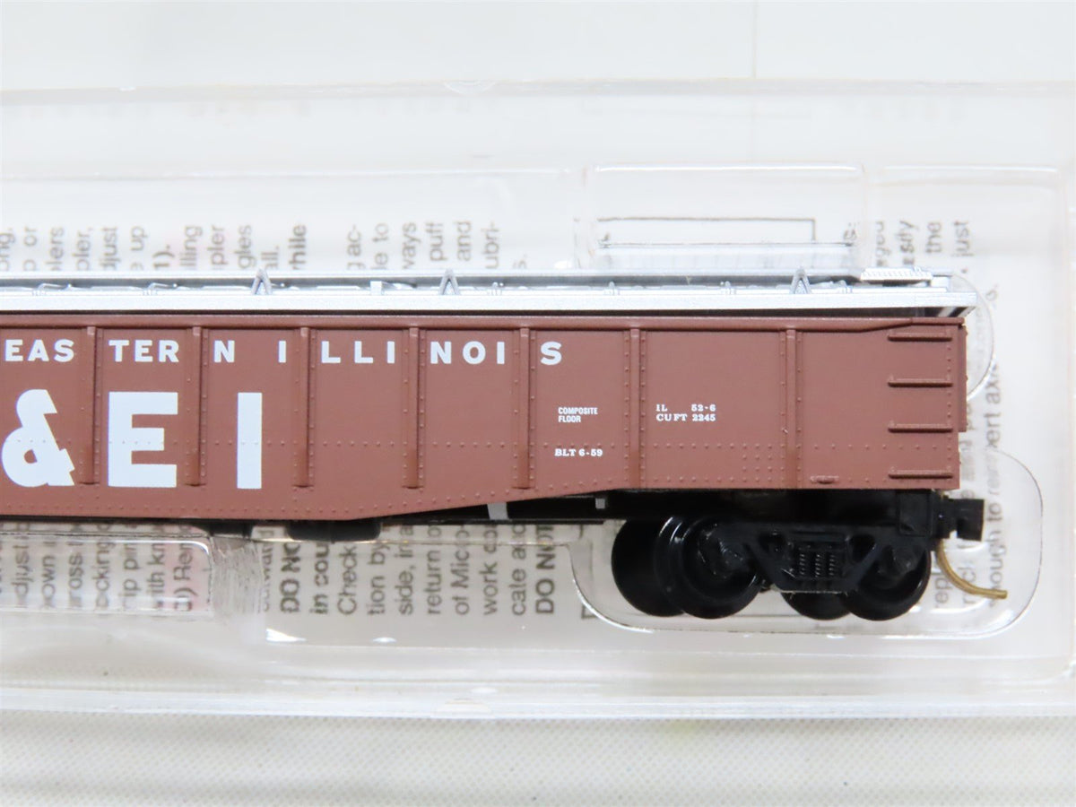 N Micro-Trains MTL #106030 C&amp;EI Chicago &amp; Eastern Illinois 50&#39; Gondola #82005