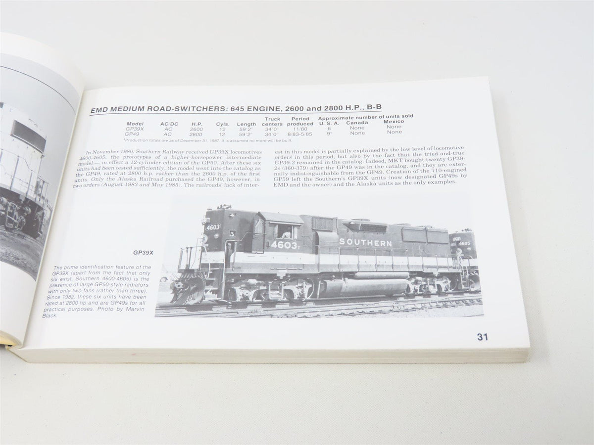 The Contemporary Diesel Spotter&#39;s Guide by Marre and Pinkepank ©1990 SC Book