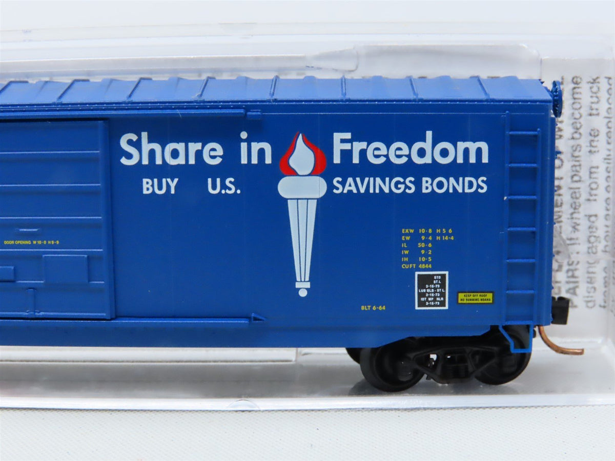 N Scale Micro-Trains MTL #77130 L&amp;N &quot;Share in Freedom&quot; 50&#39; Box Car #109811