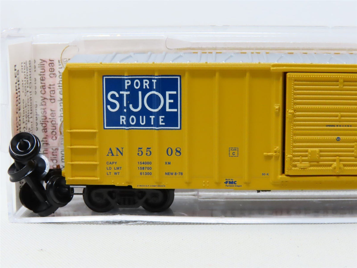 N Scale Micro-Trains MTL #02500580 AN Port St. Joe Route 50&#39; Box Car #5508