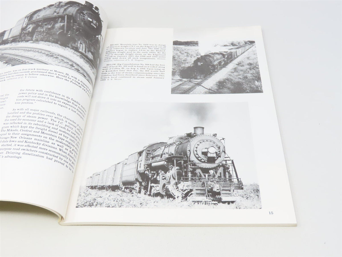 Illinois Central Steam Finale, 1936-1960 by Lloyd E Stagner ©1994 SC Book