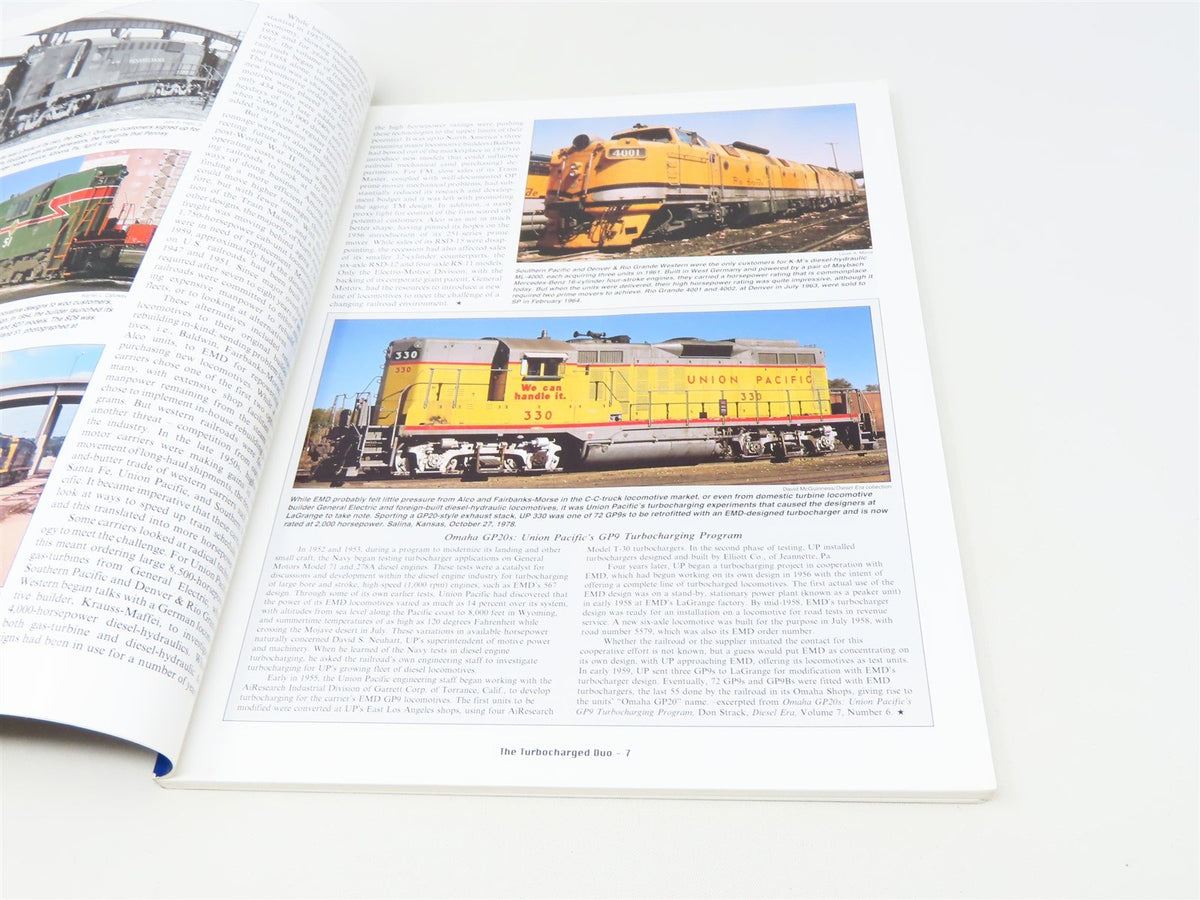 The GP20 and SD24: EMD&#39;S Turbocharged Duo by Diesel Era ©1998 SC Book