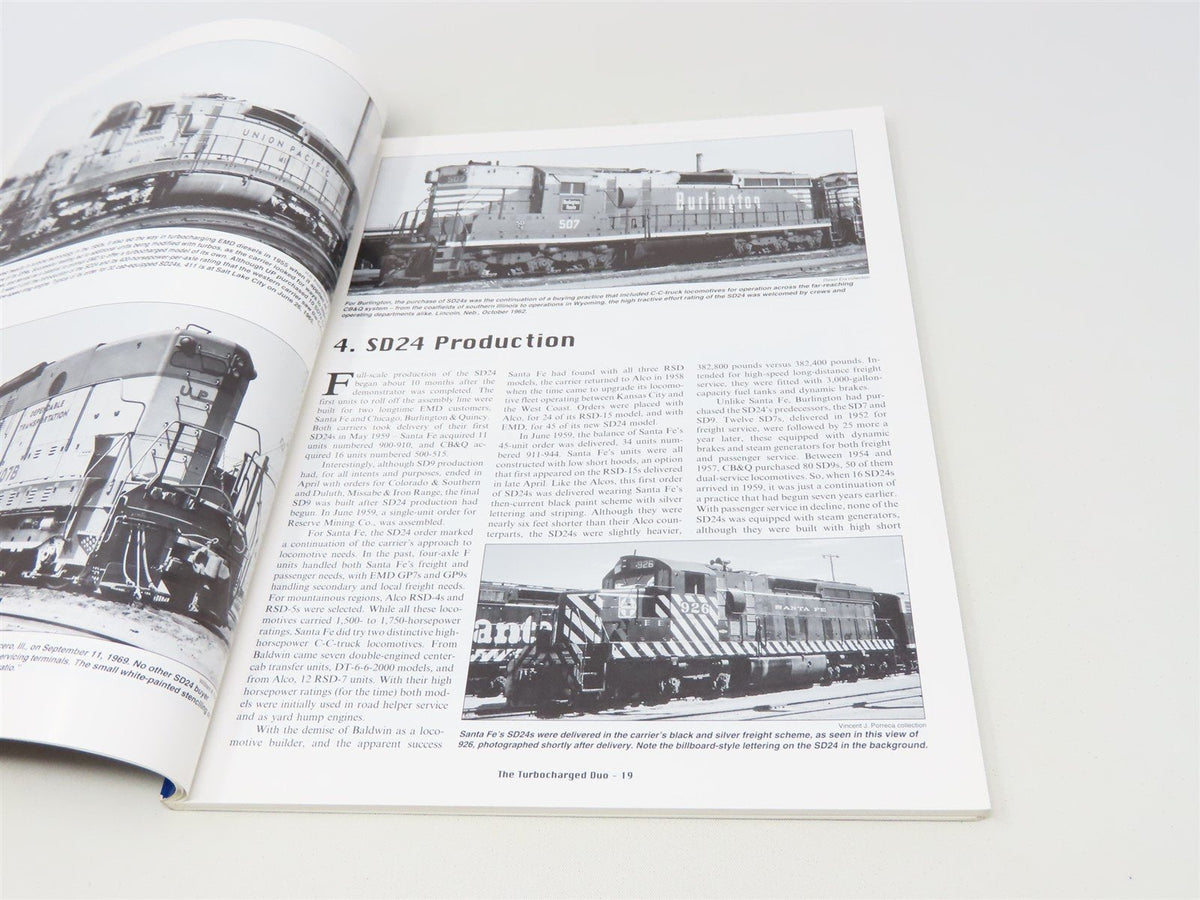 The GP20 and SD24: EMD&#39;S Turbocharged Duo by Diesel Era ©1998 SC Book