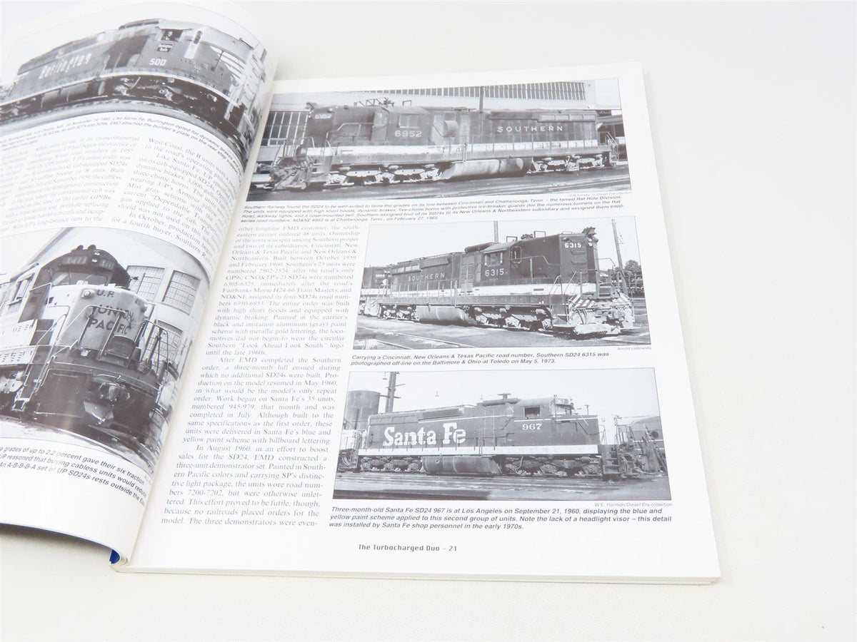 The GP20 and SD24: EMD&#39;S Turbocharged Duo by Diesel Era ©1998 SC Book