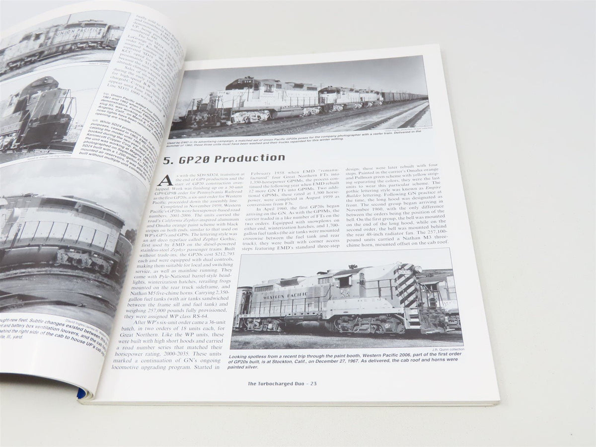 The GP20 and SD24: EMD&#39;S Turbocharged Duo by Diesel Era ©1998 SC Book