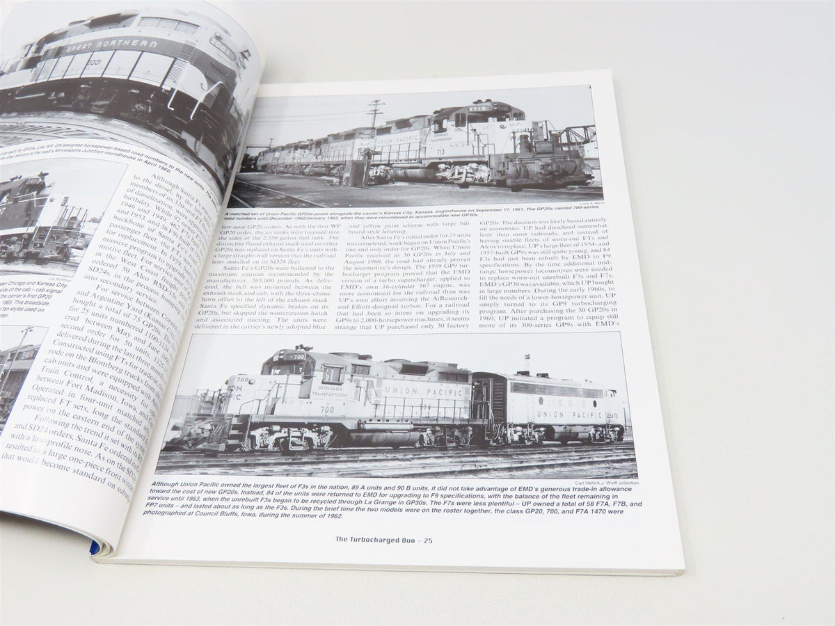 The GP20 and SD24: EMD&#39;S Turbocharged Duo by Diesel Era ©1998 SC Book