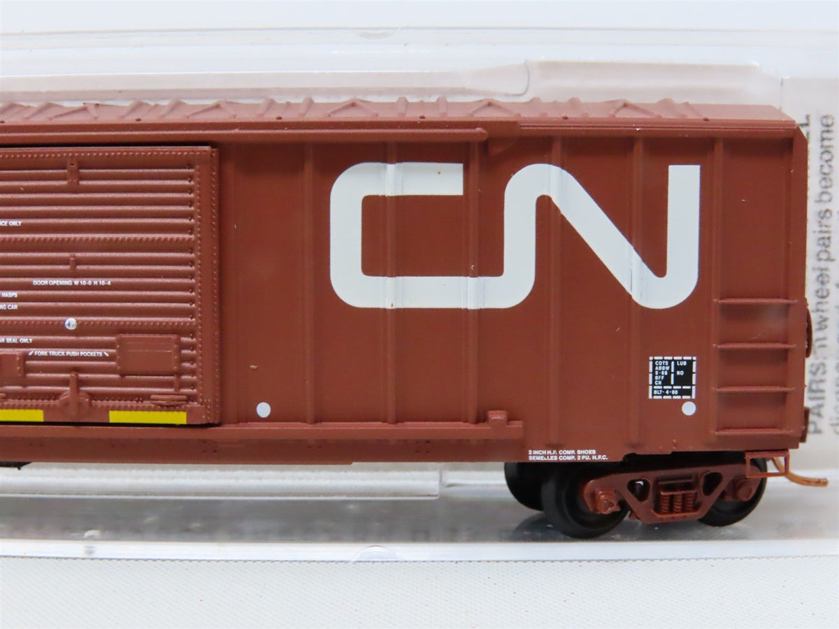 N Micro-Trains MTL #25650 CNA CN Canadian National 50&#39; Box Car #419587