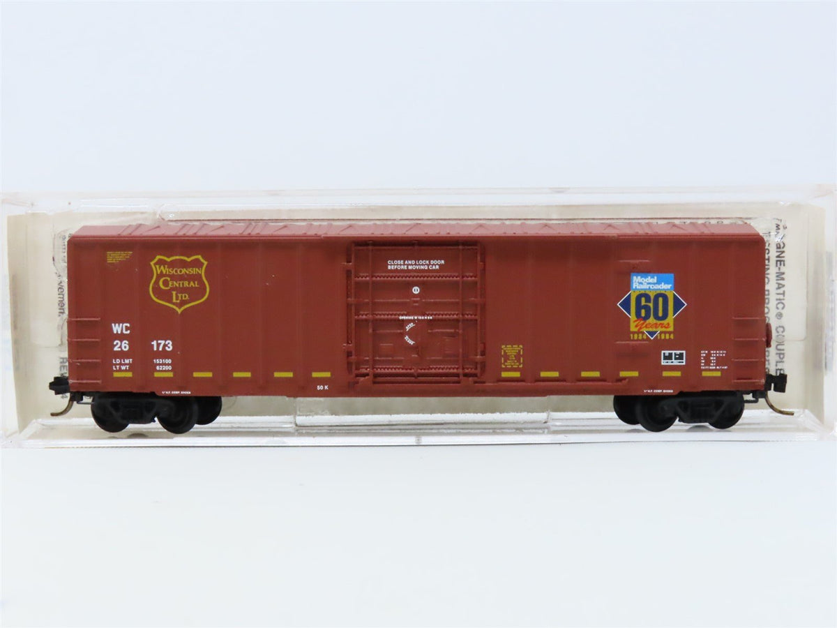 N Micro-Trains MTL #27210 WC &quot;Model Railroader 60 Years&quot; 50&#39; Box Car #26173