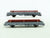HO Marklin 47876 FS Italian State Low Side Flat Cars 2-Pack w/Metal Beam Loads
