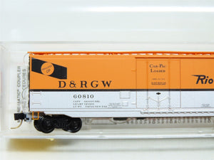 N Scale Micro-Trains MTL 32220 D&RGW Rio Grande 50' Plug Door Box Car #60810