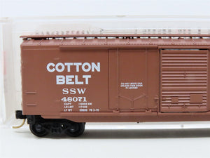 N Scale Micro-Trains MTL #33060 SSW Blue Streak Cotton Belt 50' Box Car #48071