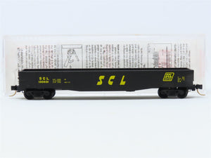 N Micro-Trains MTL #105040 SCL Seaboard Coast Line 50' 14 Panel Gondola #130531