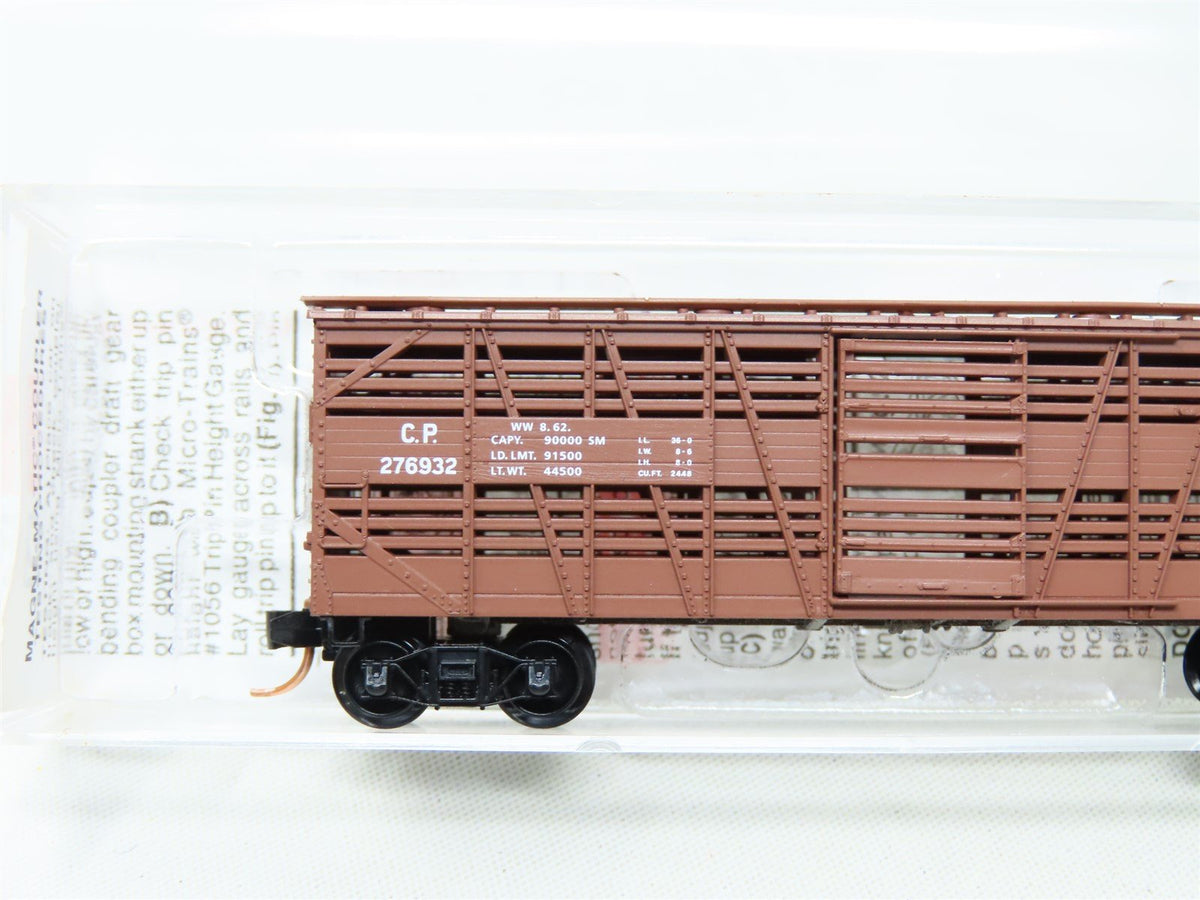N Scale Micro-Trains MTL 35050 CP Canadian Pacific 40&#39; Despatch Stockcar #276932