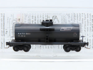 Z Micro-Trains MTL 53044440 NATX 39' Single Dome Tank Cars 2-Pack - Weathered
