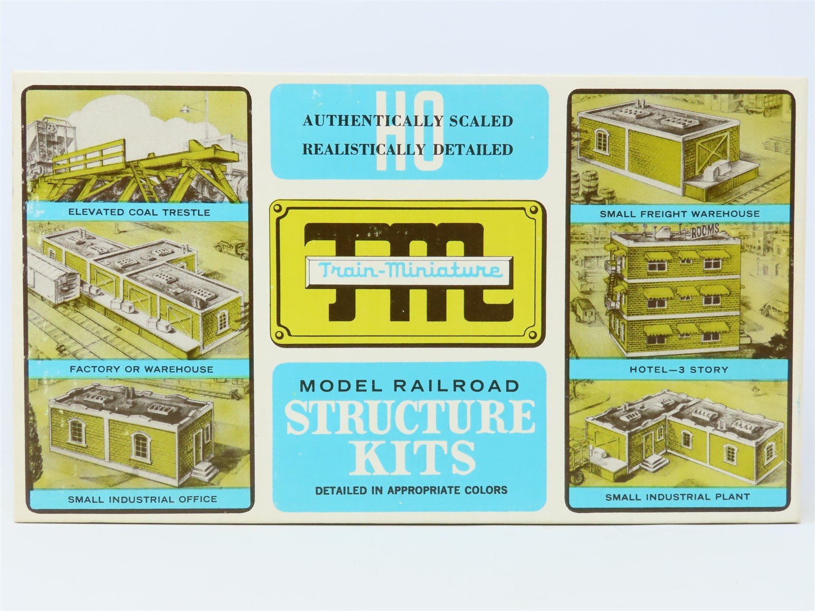 HO 1/87 Scale Train Miniature Kit #7063 Small Industrial Office
