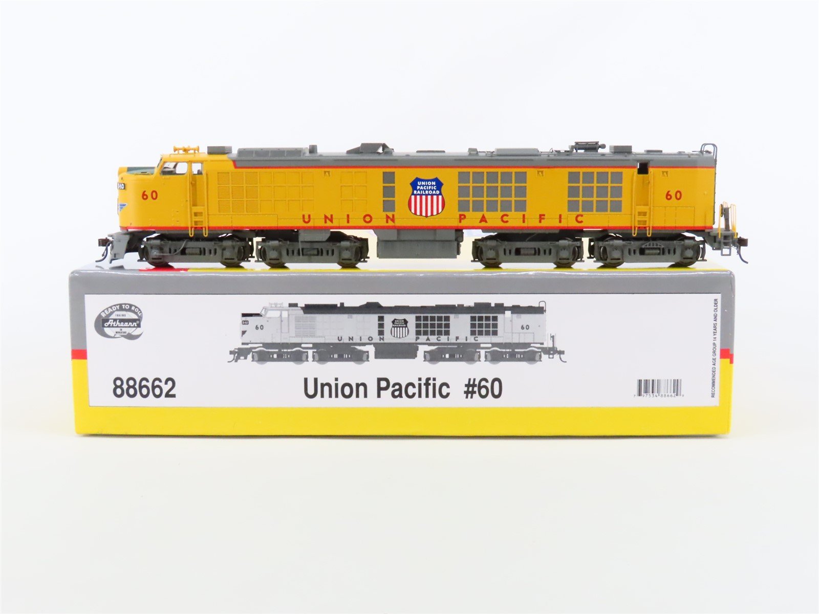 HO Scale Athearn 88662 UP Union Pacific GTEL Gas Turbine #60 - DCC Ready