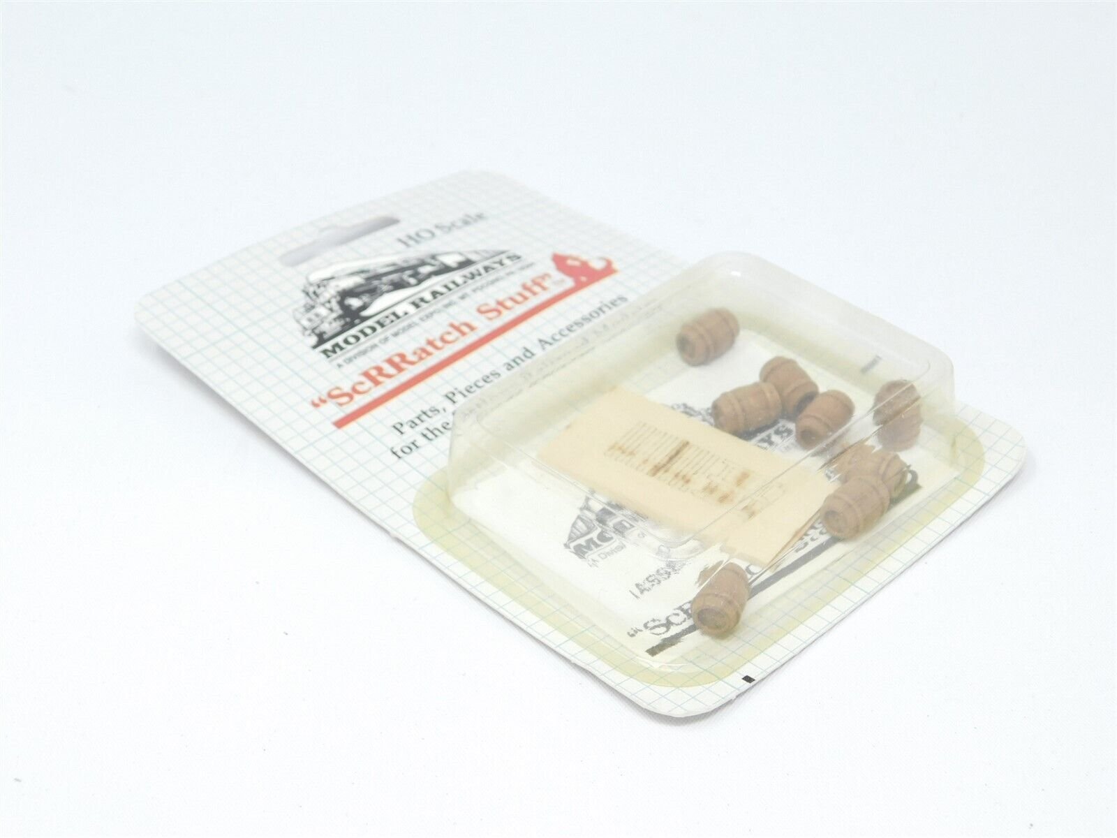 HO Scale Model Railways ScRRatch Stuff Kit #6002 Wood Barrels W/ Pallet