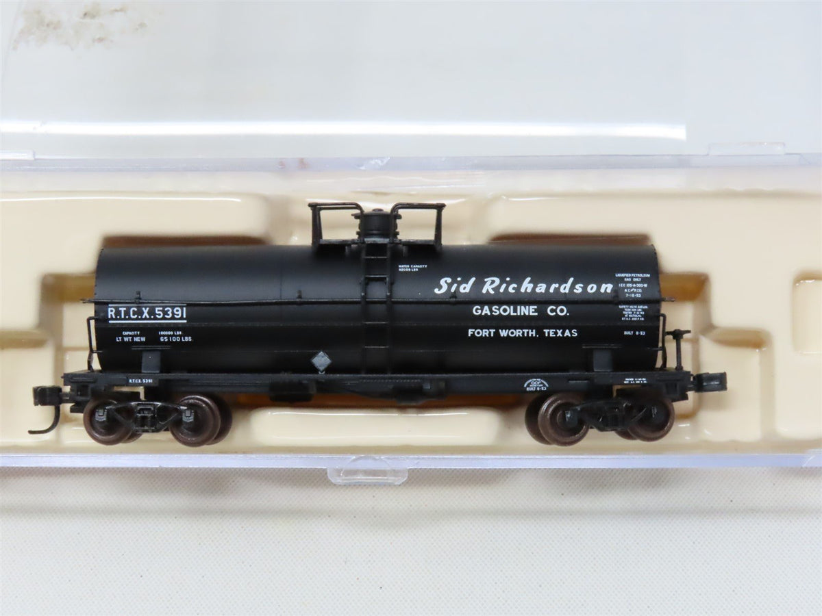 N Atlas 43641 RTCX Sid Richardson Gasoline 11,000 Gallon LP Gas Tank Car #5391